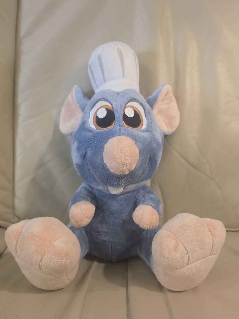 Disney Pixar Chef Remy Big Foot Plush From Ratatouille Movie